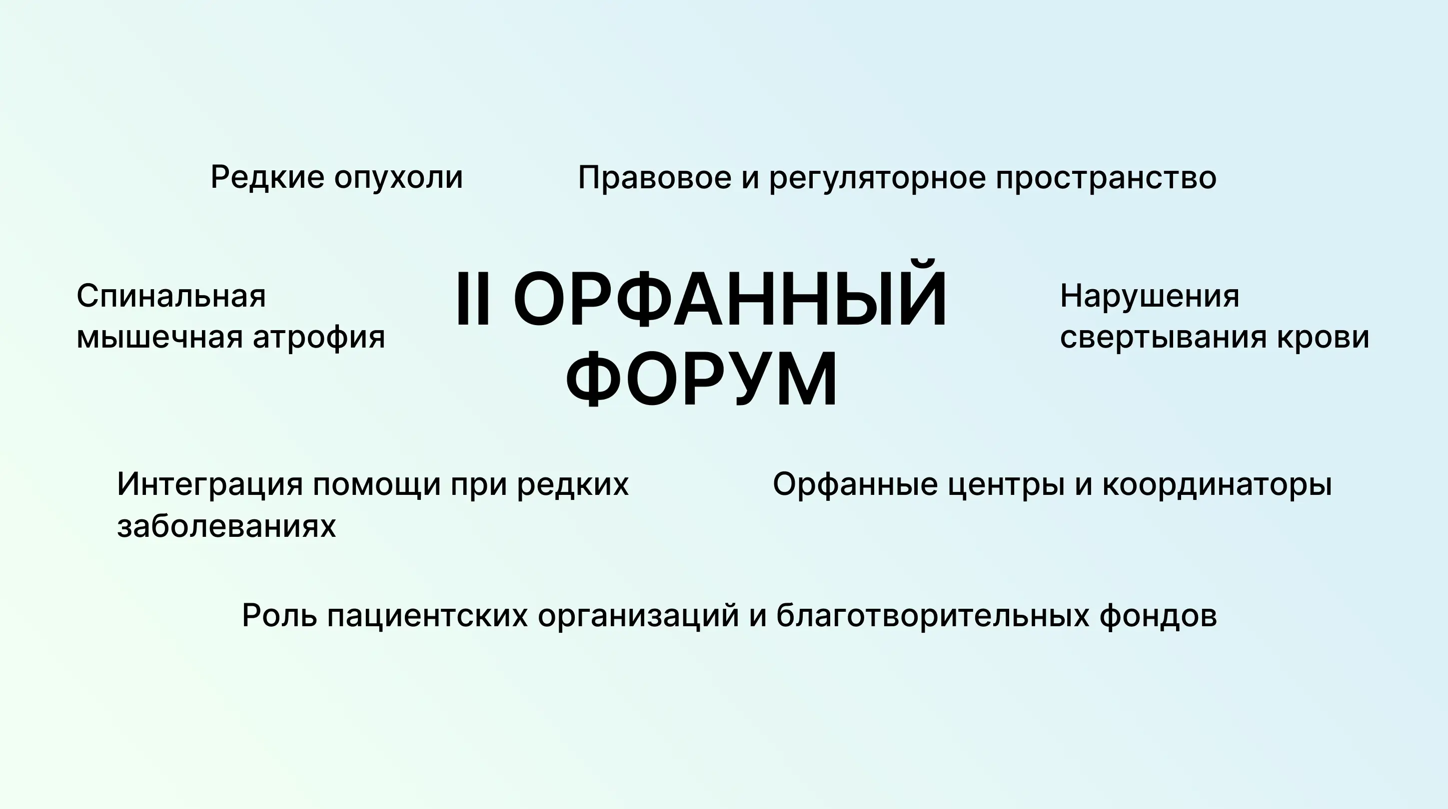 Орфанный консорциум открыл доступ к сессиям II Орфанного Форума